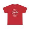 Motivational Quote Printed Round Neck Classic Fit T-Shirt for Men and Women