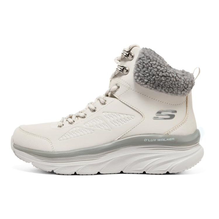 Skechers Dlux Walker Теплые Водонепроницаемые Короткие Снегоступы Женские ботинки 167389-LTGY