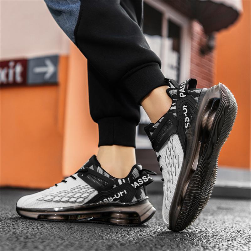 Повседневные кроссовки мужские на шнуровке новые весенние и осенние кроссовки для бега на открытом воздухе дизайнерские плоские удобные мужские кроссовки для фитнеса