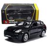 Ббураго 1:24 Черная модель автомобиля Porsche Cayenne Turbo литая