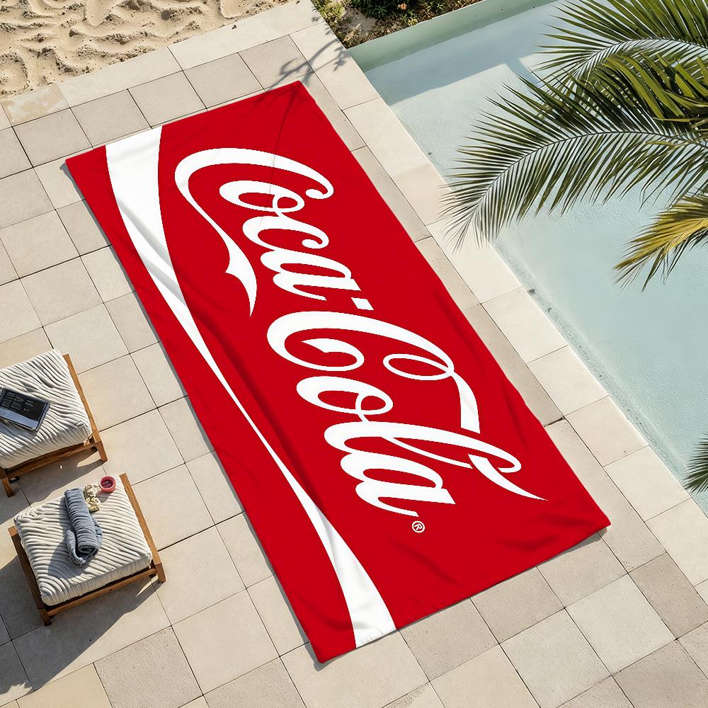 Модный принт C-CoCa C-ColaS Полотенце Сушильное Банное Полотенце Применимо Для Легкого Плавания Кемпинга Йоги Пляжа Выход