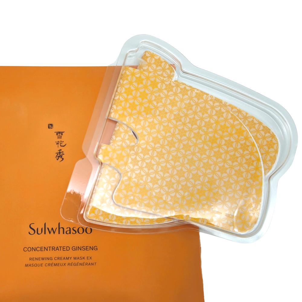 5 шт_[SULWHASOO] Восстанавливающая кремовая маска с концентрированным женьшенем EX 18 г (Образец)