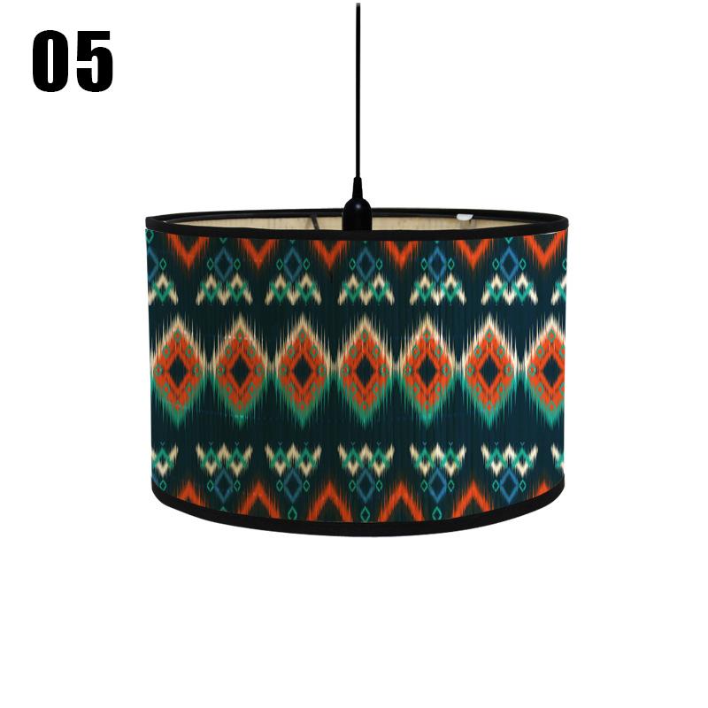 Ретро-стиль Бамбуковый Арт-абажур для лампы, абажур для кафе, ресторана, люстра, декор для комнаты в доме, чехол для лампы