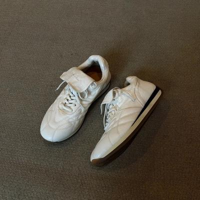 Suding Home 2025 Новые кроссовки для тренировок с язычком-отворотом 'Форрест Гамп' Женские кроссовки на платформе, повседневные, легкие, с ромбовидным круглым носком, на шнуровке