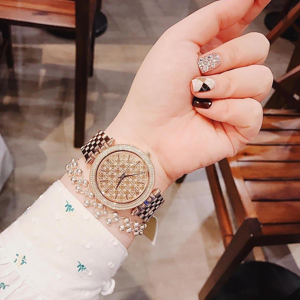 Michael Kors Женские часы MK3399 Darcy Rose Dial цвета розового золота