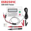 ESR2501C Тестер ESR DCR конденсатора Тест в схеме Измеритель емкости Автоматическое отключение Электроизмерительный прибор Тестер конденсаторов ESR