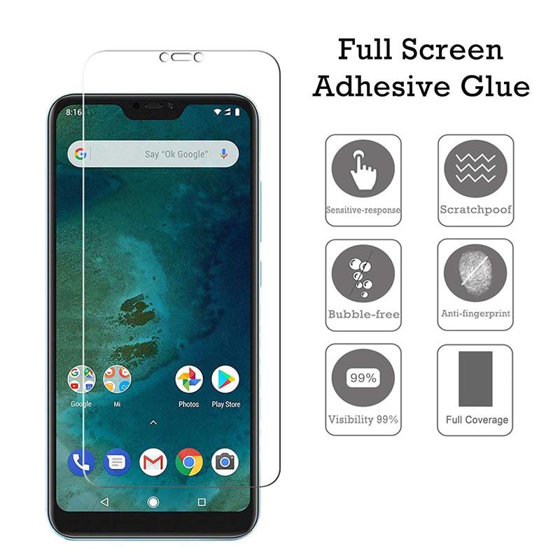 2/1 шт. пленка из закаленного стекла для Xiaomi Mi A2 Lite Защитная пленка для экрана на Xiomi Mi A2lite A2 A3 Redmi Note 8 9s 7 4A Стеклянный чехол