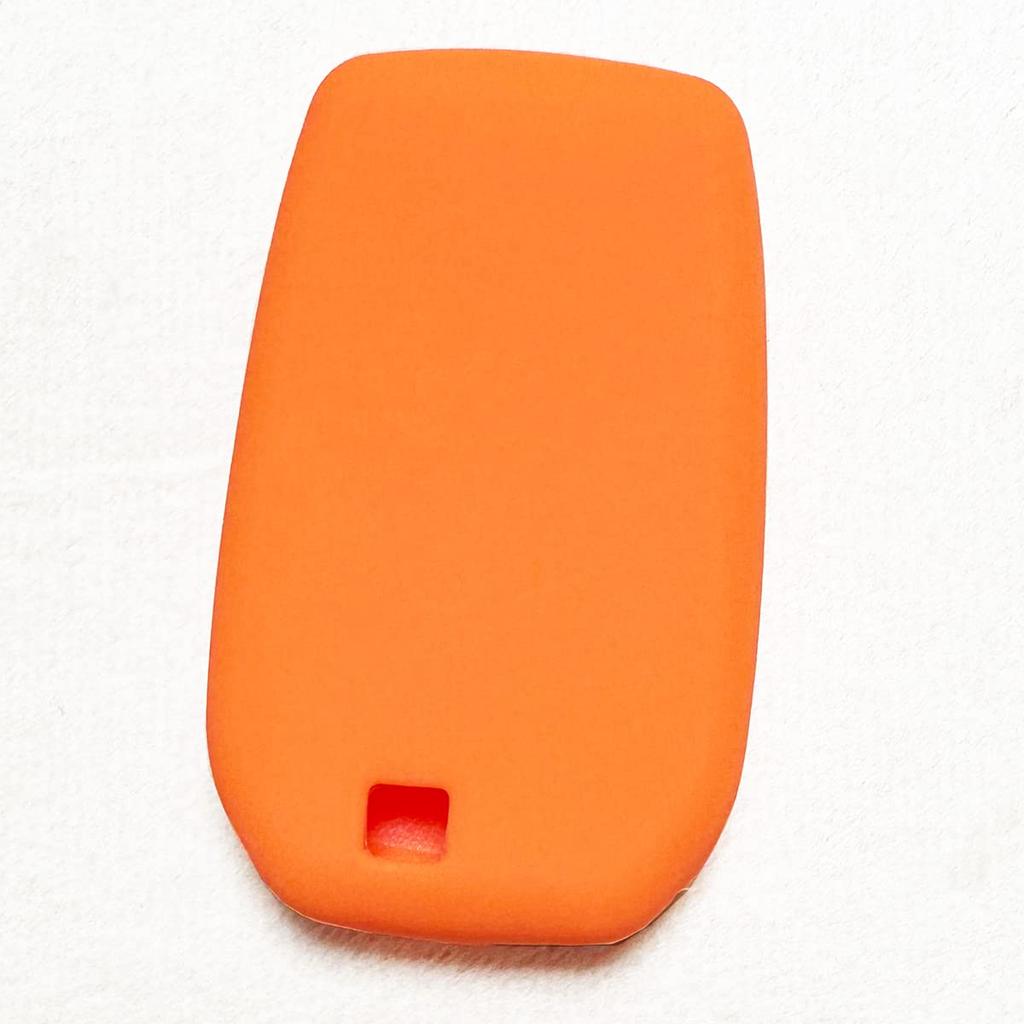 Силиконовый чехол для смарт-ключа IKT для автомобилей Toyota, 4 кнопки Оранжевый/New Noah (2022~), новый