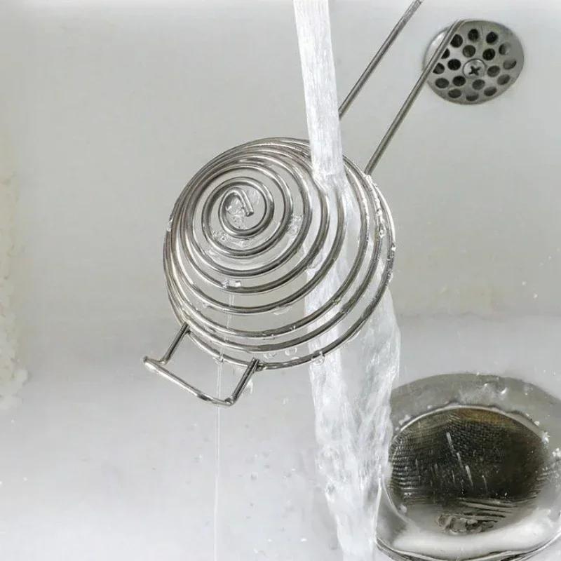 Портативный спиральный сепаратор для яичного белка из нержавеющей стали с длинной ручкой, бытовые инструменты для яиц, кухонные принадлежности, кухонный инструмент