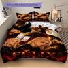 3Pcs Felix Cosmic Journey Bedding Sets For All Sizes New 3D Printed Bed Cover Comforter Duvet Cover Pillowcase Bedroom Decoration