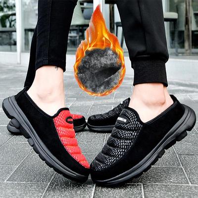 Унисекс домашние и уличные хлопковые тапочки для вождения, модная повседневная обувь, женские хлопковые тапочки