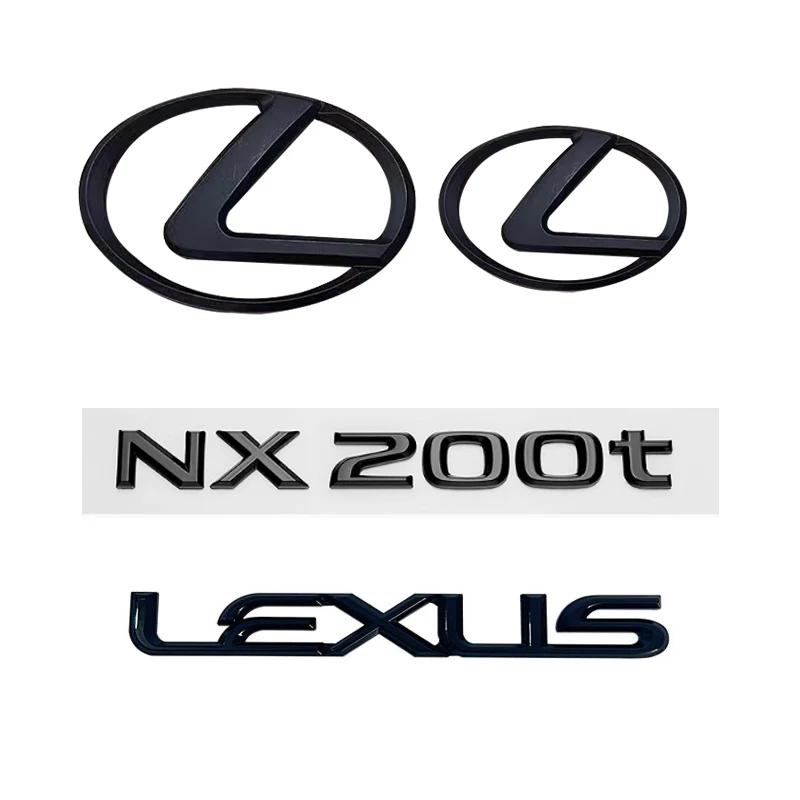 Interior Stickers For Lexus NX200t Car Accessory Spreadability 4pcs 3D ABS Car Logo Rear Trunk Fender Door Emblem Badge Car Stic