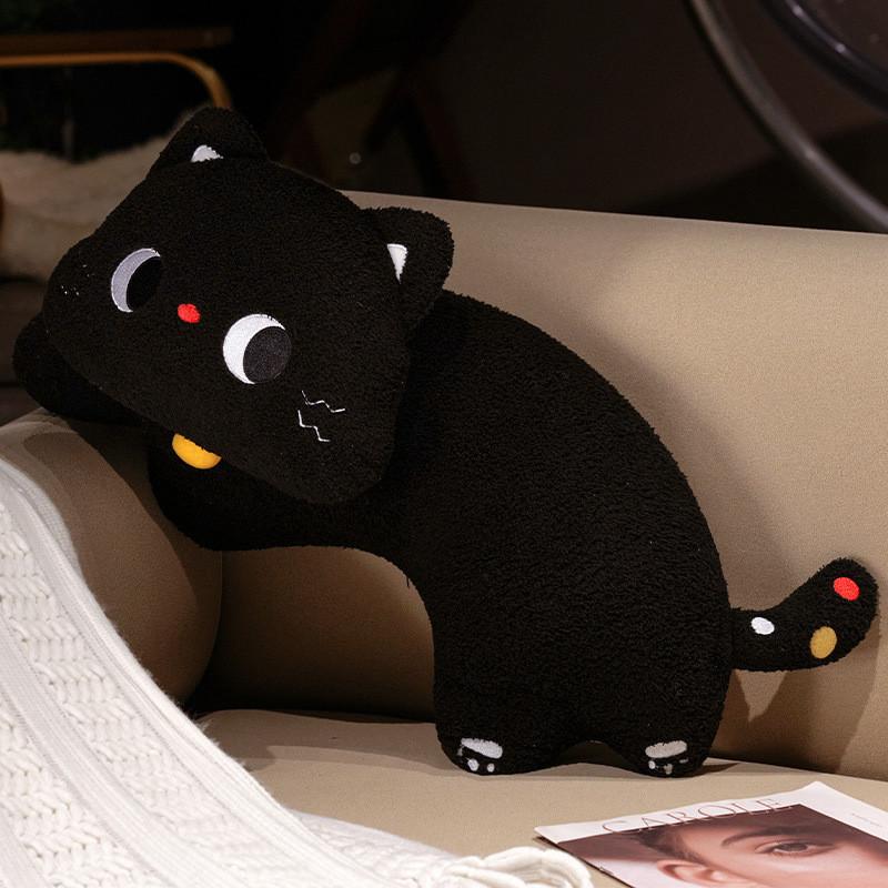 Cartoon Cat Cute Plush Toy Ideal Sleep Companion Girls Students Gift Birthday