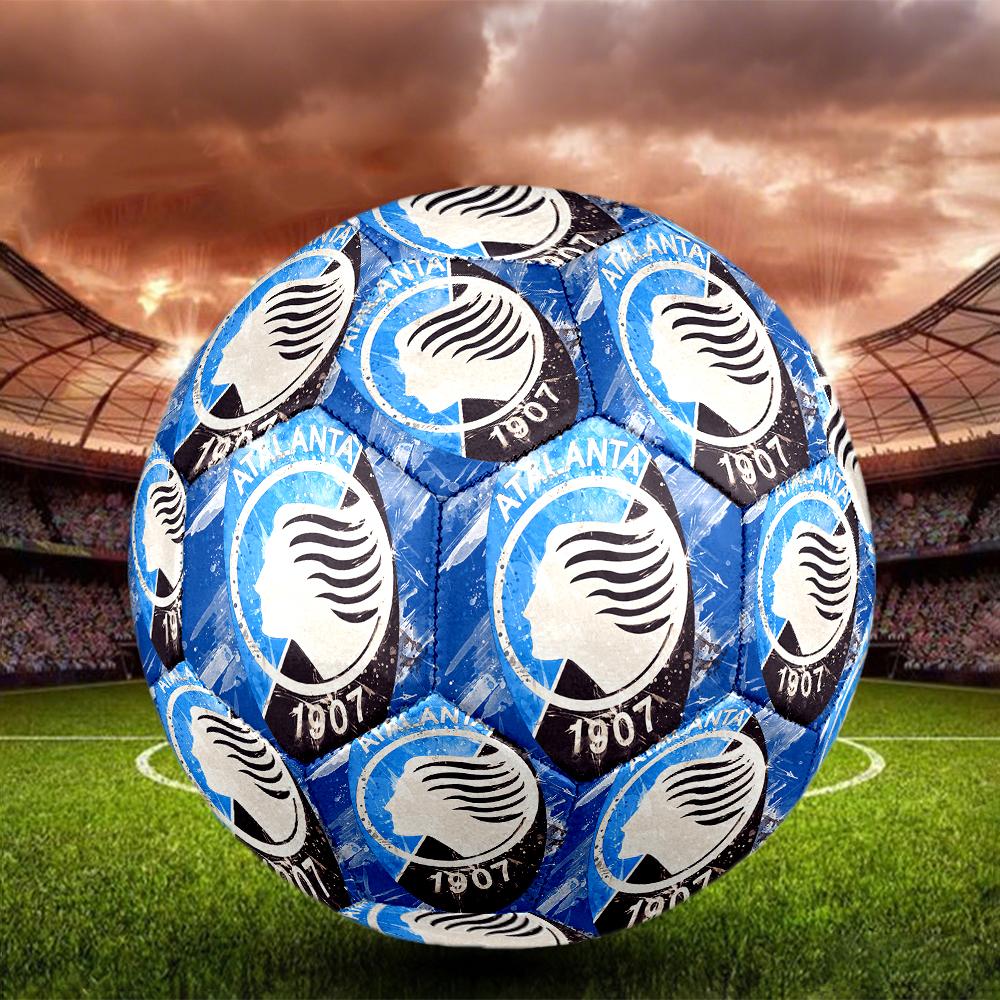 Atalanta BC Soccer Ball, colorful, suitable for all ages, machine-stitched, PVC material, competition grade,size5 Soccer Ball, durable and high bounce