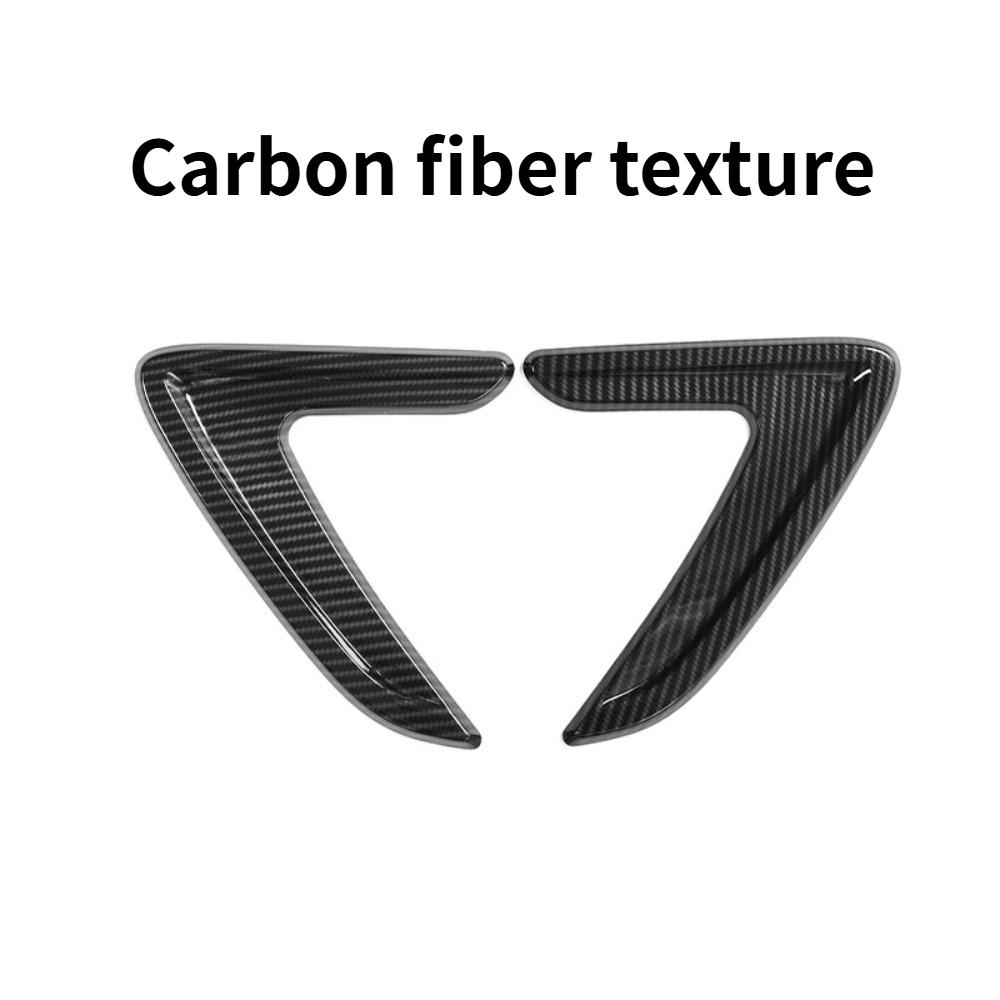 For BMW 3 Series F30 F31 F35 2012-2018 Side Fender Stickers Trim Cover ABS Material Car Exterior Modified Decorative Accessories