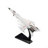 1:72 F8 Aircraft Model Fighter Jet Gift Collectibles Airplane with Display Base for