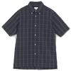 Рубашка Mackintosh Philosophy Trotter Square Button Down с коротким рукавом в клетку H1M59329 Tartan 27 40 Размер