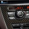 Carbon Fiber AC CD Control Panel Sticker for BMW X5 F15 X6 F16 2014-2017 Interior Decoration
