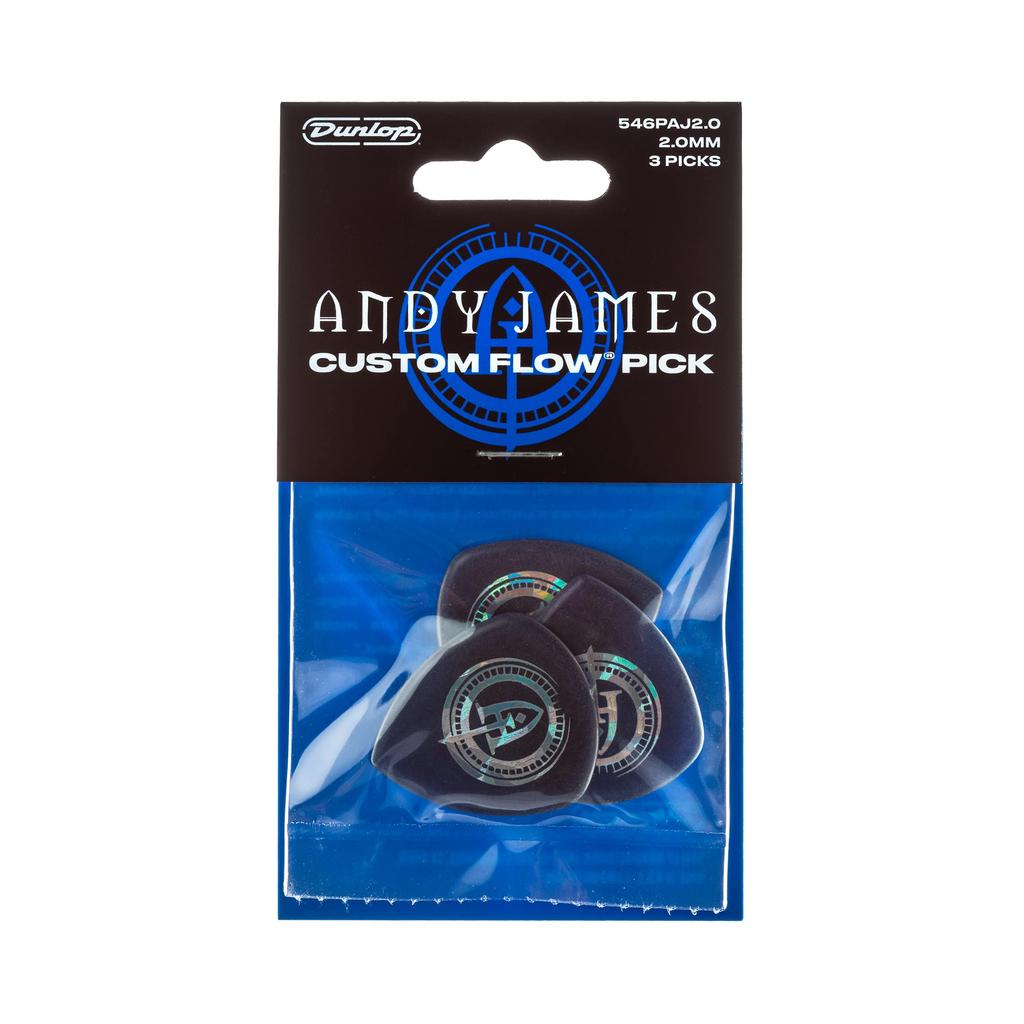 Jim Dunlop 546PAJ20 Энди Джеймс Flow Pack 3 Карты Игрока