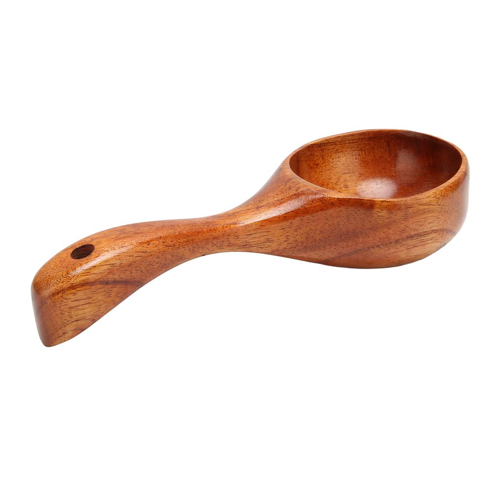 Деревянная ложка для каши Удобная ручка Гладкие поверхности Деревянный черпак-половник для домашней кухни