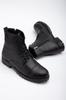 Men's Fashion Waterproof Thick Heeled Booties Bootie Black Daily Cold And Waterproof Unisex Comfortable Boots Boots Shoes