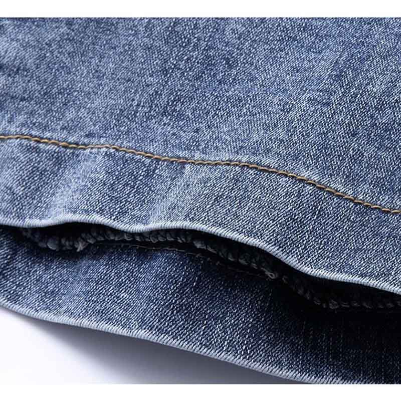 Джинсовые шорты, женские летние свободные широкие брюки с эластичной резинкой на талии, модные повседневные универсальные шорты