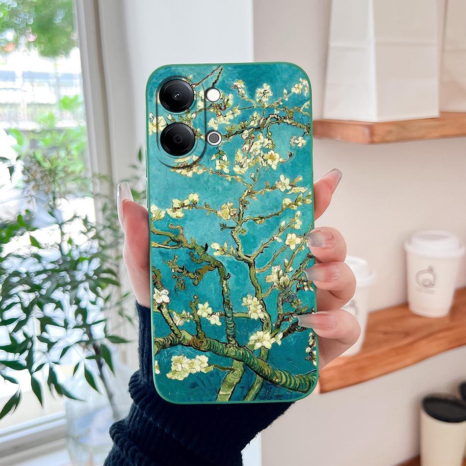 For Vivo Y05 Y11D 4G Phone Case Cute New Design Soft Liquid Silicone Full Protection Anti Drop Bumper For Vivo Y05 / Y11D Funda