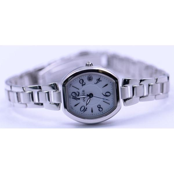 Citizen КЛ0-715-11 ( Смотреть радиоуправляемый Wicca Solar-Tech HAPPY DIARY Blooming Color Tonneau Silver)