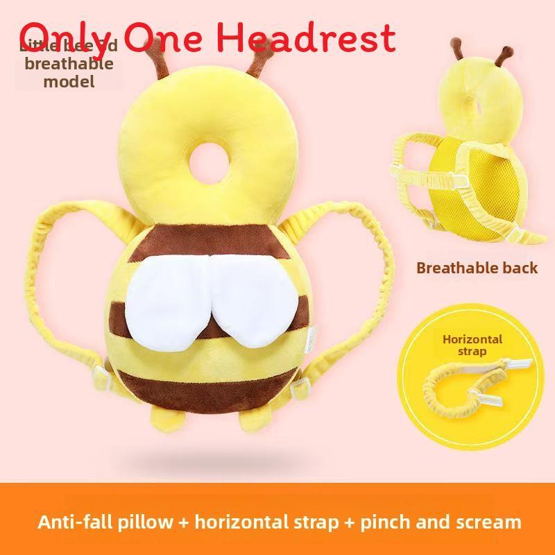 Baby Walking Head Protection With Breathable Plush Fabric For Newborns And Toddlers