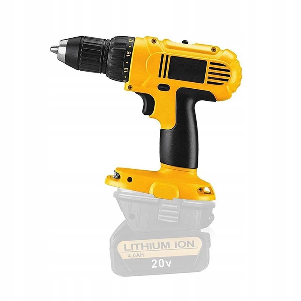 Адаптер Dewalt DCB201 для аккумуляторов Dewalt и Milwaukee 18V (DM18D) черный