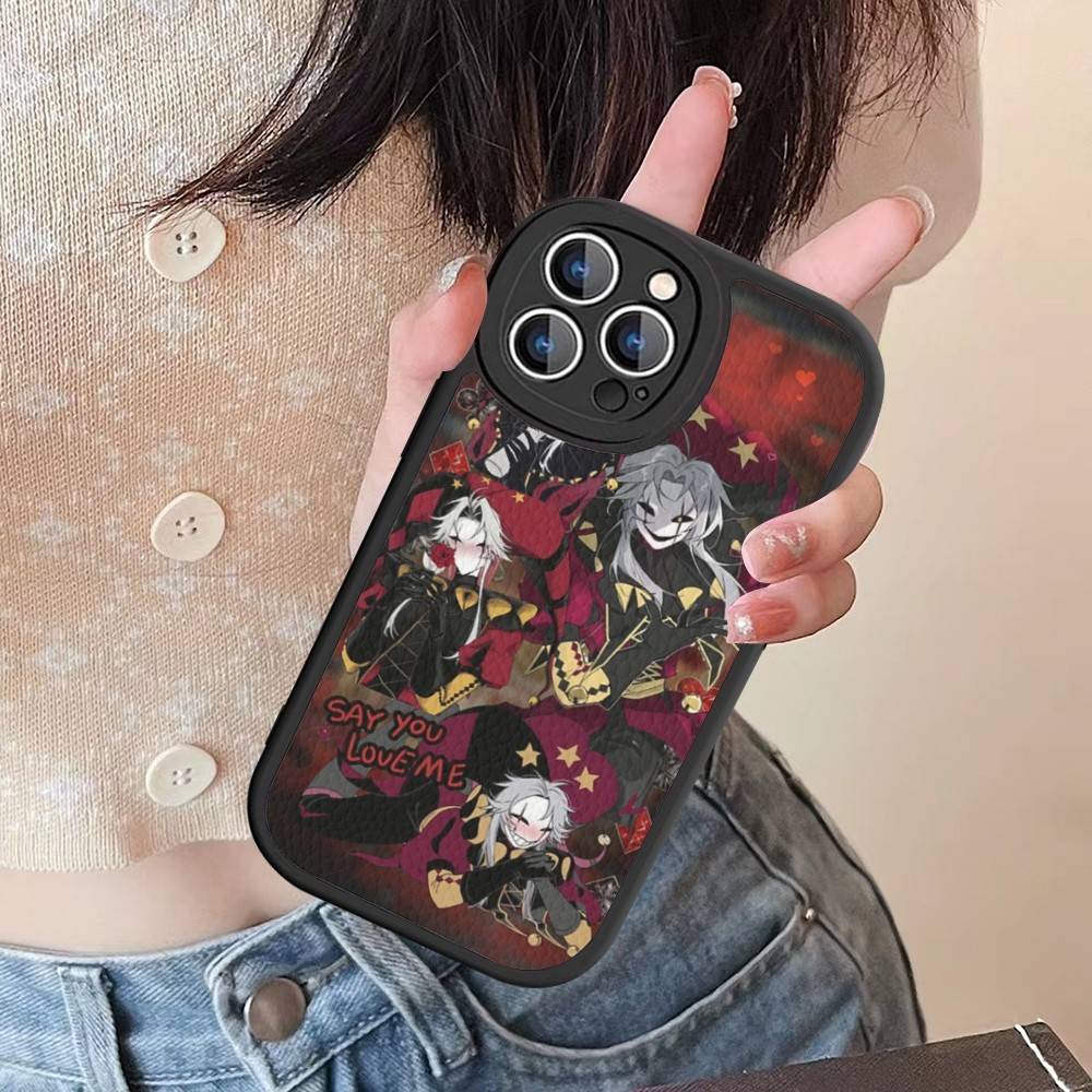 Чехол для телефона из силикона с рисунком Пьеро из Цирка Уродцев Для IPhone 16 15 14 13 12 11 Pro Max Mini Кожаный Мягкий Чехол