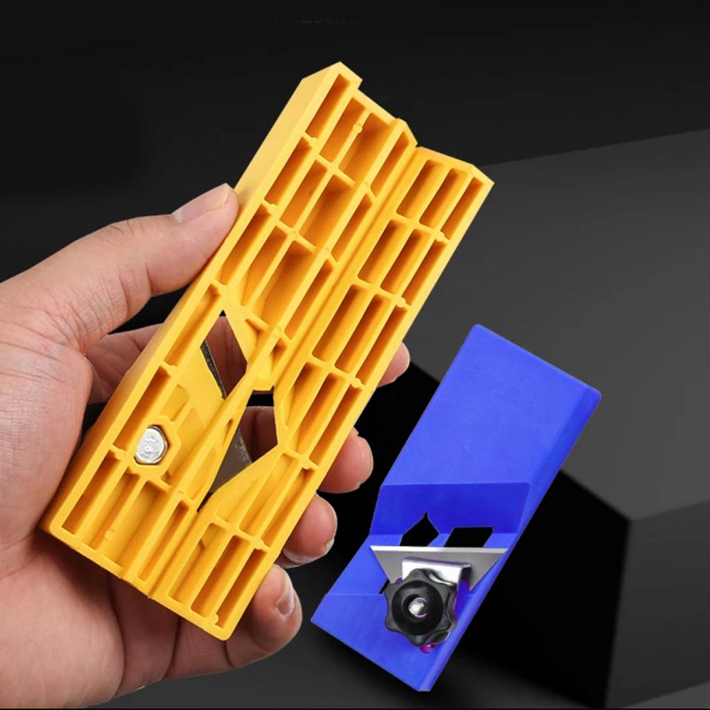 Рубанок для снятия фаски с гипсокартона Эргономичный дизайн Инструмент для снятия фаски с гипсокартона Удобный для переноски для точных резов под углом 45 градусов и под прямым углом