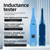 DM76 DC5V Тестер индуктивности со встроенным корпусом Type-C, бесконтактный детектор, индикация зеленым светом для обнаружения неисправностей индуктивности материнской платы
