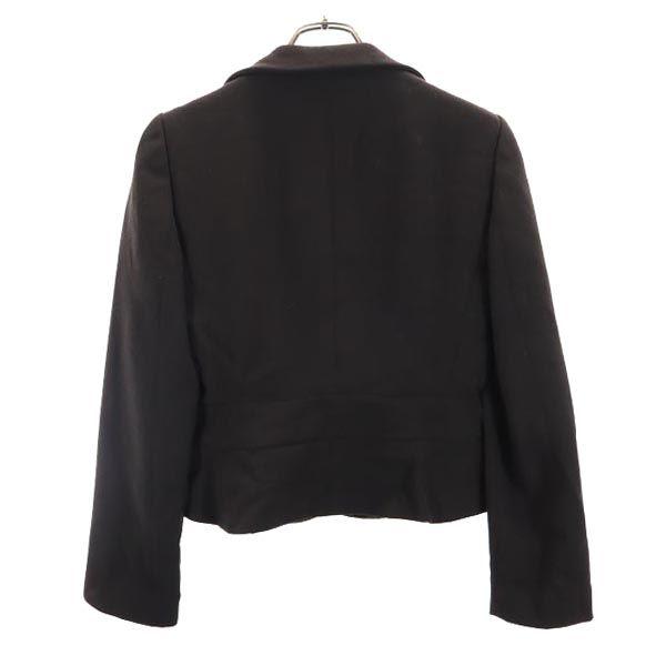 Emporio Armani Сделано в Италии шерстяной приталенный жакет 40 Коричневый Женский Б/у