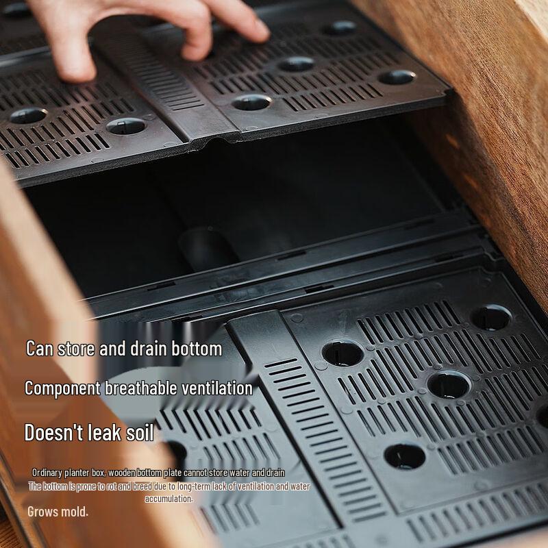 Yundu Антикоррозийный Высокий Деревянный Ящик-Кашпо из Пихты Дугласа