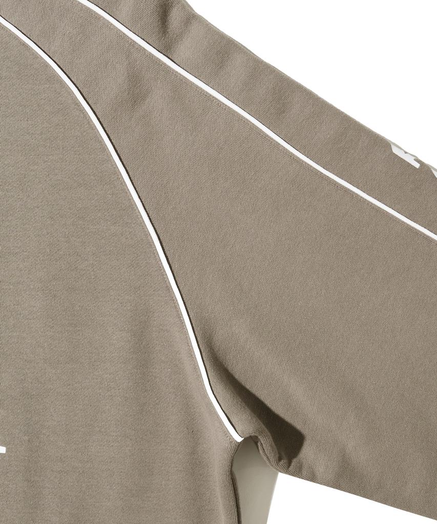 PHYPS MOTORCYCLE Classic Wing Logo Sweat Shirt Brown