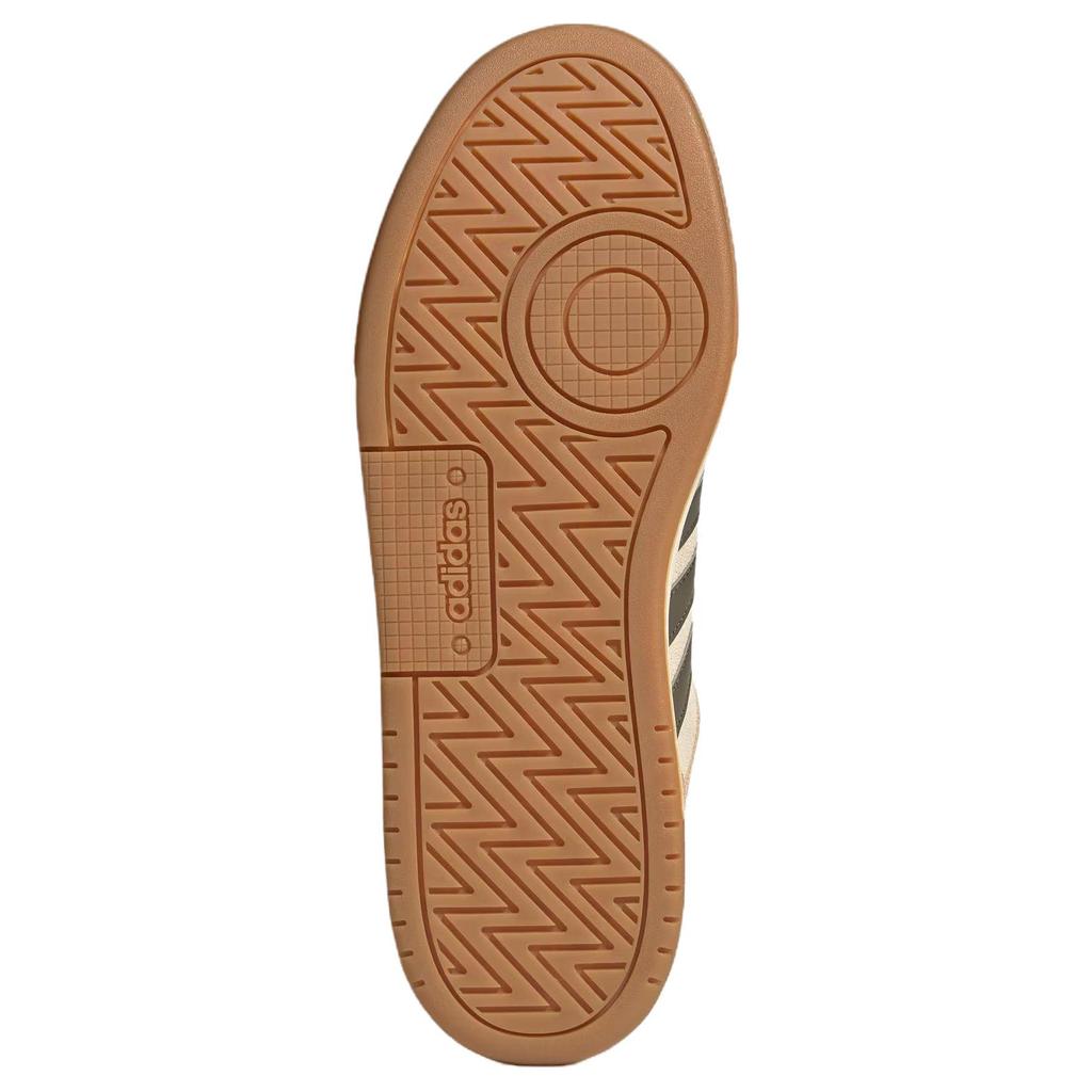 Adidas D PAD Anti Slip Wear Resistant Low Top Skateboard Shoes Unisex Beige Brown Sneakers KK1416