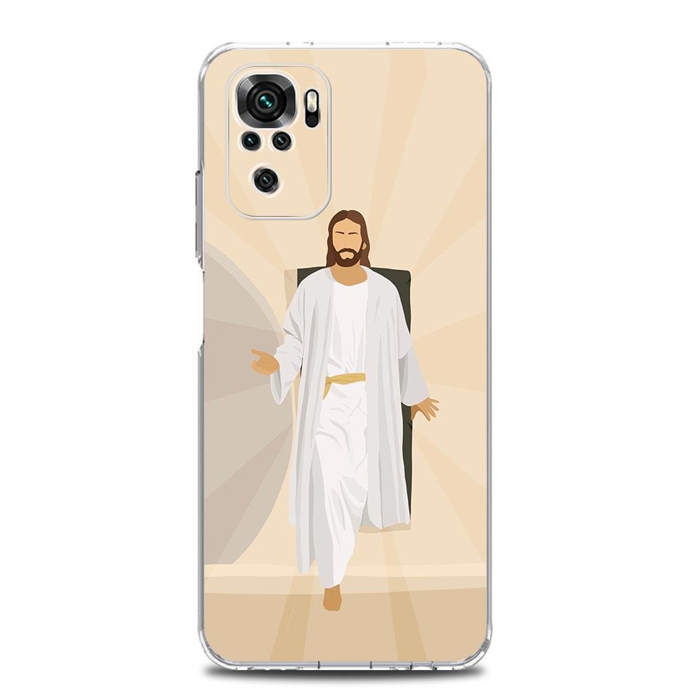 Флаг Иисуса Христа Религия Вера Чехол Для Xiaomi Redmi Note 15 14 13 12 4G 10 11 Pro Plus 5G 14C 13C 12C 10C 9A Обложка