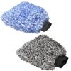 Car Wash Sponge Set of Car Wash Car Wash Wheel Holds Large Amounts of Effective Car Wash Gloves Gloves, 2, Mitt, Mitt, Mitt, Absorbent, Flexible,