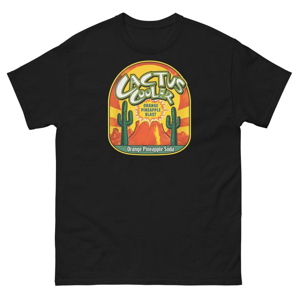 Футболка с ретро-логотипом Cactus Cooler Orange Pineapple Soda
