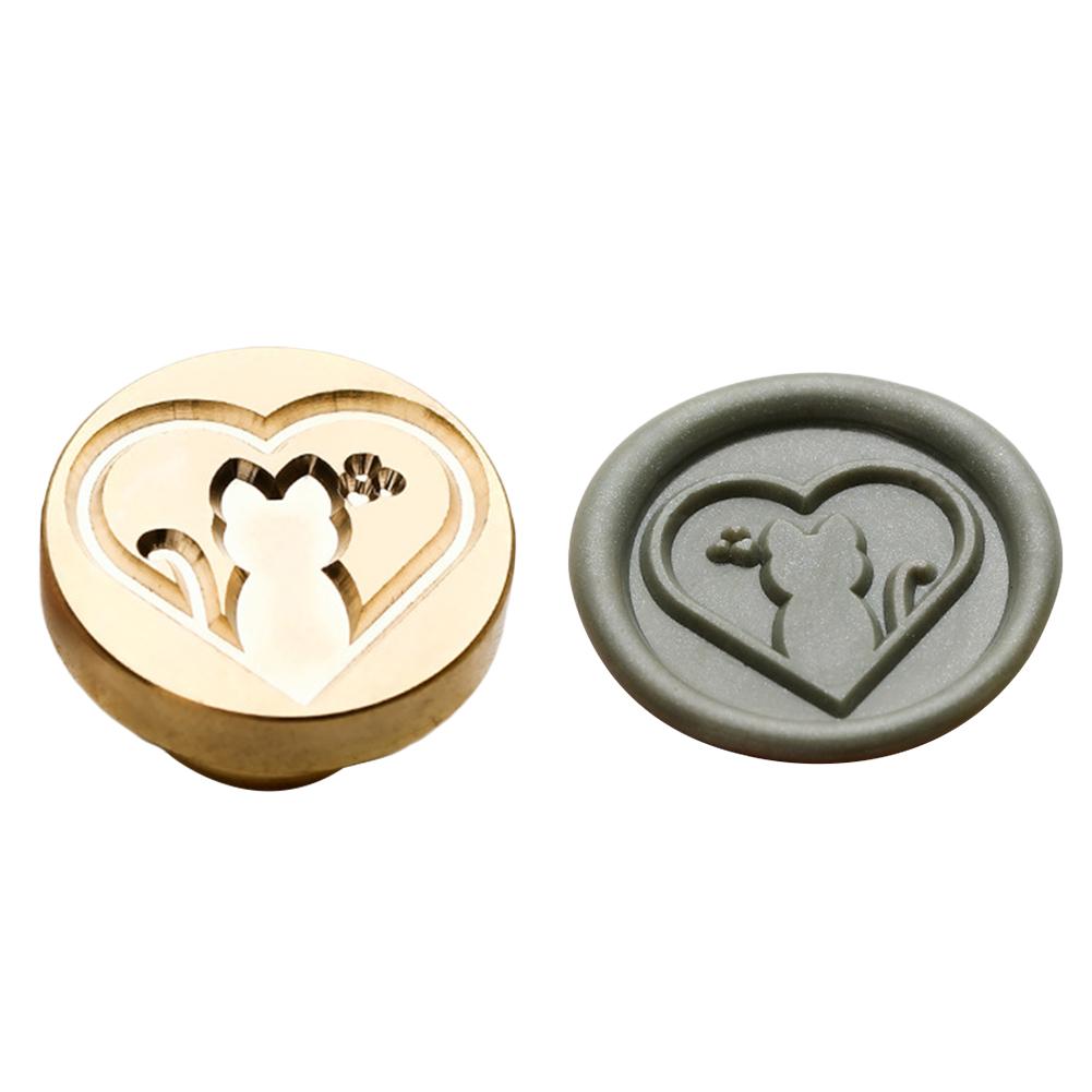 Симпатичные домашние животные серии эмаль медная голова 3D рельефные штампы печатающая головка для свадебной открытки