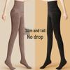 High Waist Velvet-Lined Women’s Pantyhose - Autumn/Winter, Footed, Slimming, Thick Warm Bottoming Wear