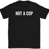 Футболка Не коп Футболка Смешная Полицейская Вечеринка Юмор