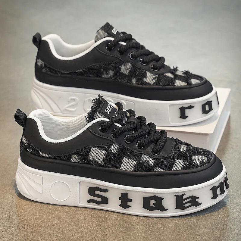 Новые мужские дизайнерские модные дышащие спортивные кроссовки для увеличения роста, легкие и удобные мужские туфли 39-44