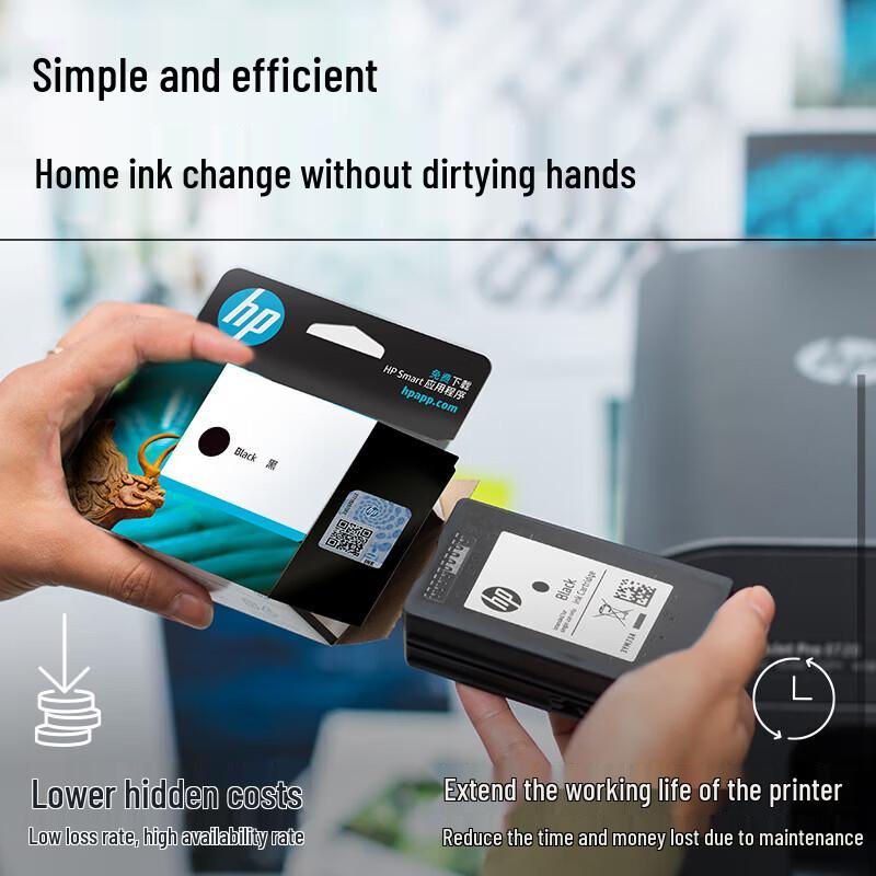 HP 682 Original Black Ink Cartridge Twin Pack