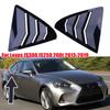 Для Lexus IS300 IS250 200t 2013-2019 Автомобильный Задний Люверс Окно Боковая Крышка Жалюзи Накладка Наклейка Вентиляционное Отверстие Ковш АБС Углеродное Волокно Авто
