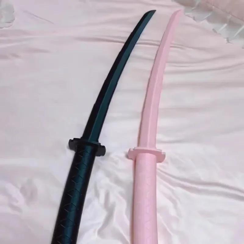 3D-печать Гравитационный нож Розовый Черный Гравитационный выдвижной Игрушка Катана Меч Декомпрессионная игрушка Косплей Реквизит Подарок на день рождения