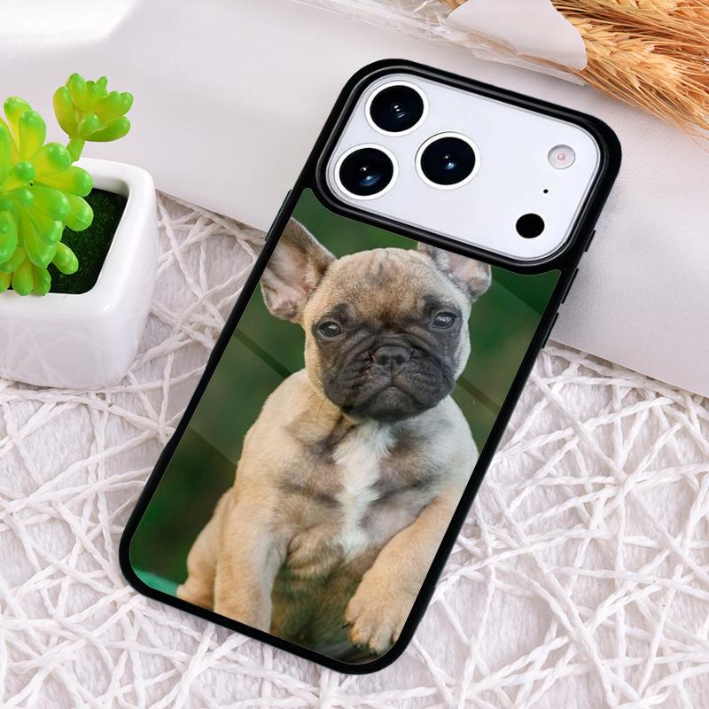 Причудливый французский бульдог Ударопрочный чехол для телефона для iPhone 17 Air 16e 15 11 12 14 13 Pro Max Чехол Coque