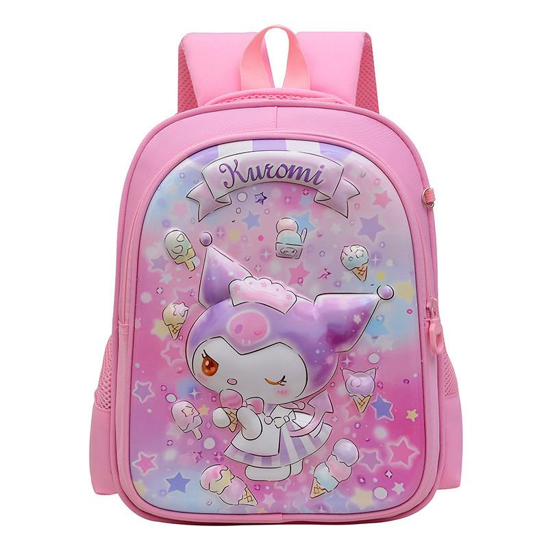 Lightweight And Cute Kindergarten Backpack For Girls Featuring Kuromi And Melody Designs For Ages 3 To 6