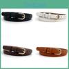 Leather Belt Vintage Women Versatile Decorative Waistband Casual Strap Jeans